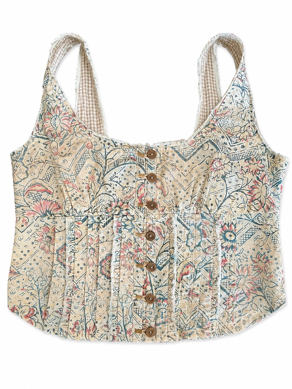 Anthropologie Pilcro Corset Top
